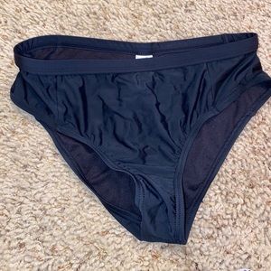 High waisted swim suit bottoms